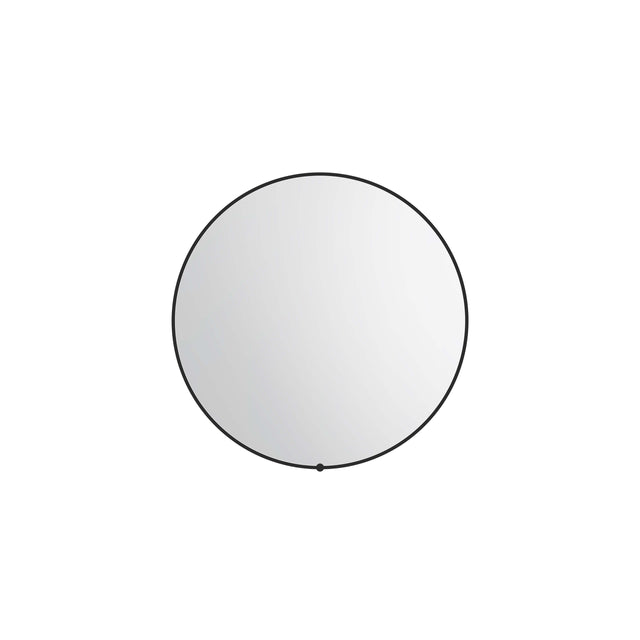 ADP Sera Round LED Mirror Framed Mirror ADP Matte Black