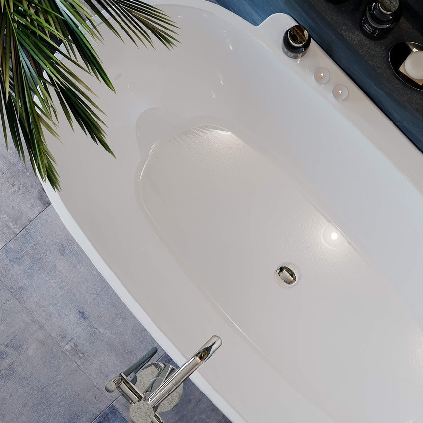 BelBagno Universal Popup Waste for Bath/Basin Brushed Nickel Other Accessories BelBagno