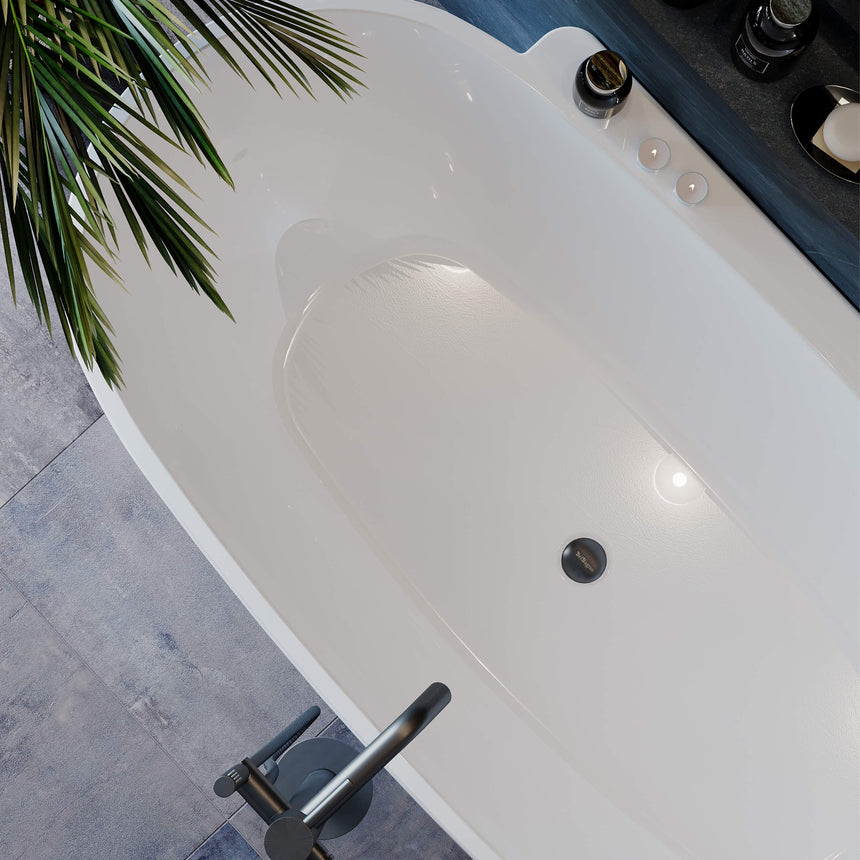 BelBagno Universal Popup Waste for Bath/Basin Gun Metal Other Accessories BelBagno