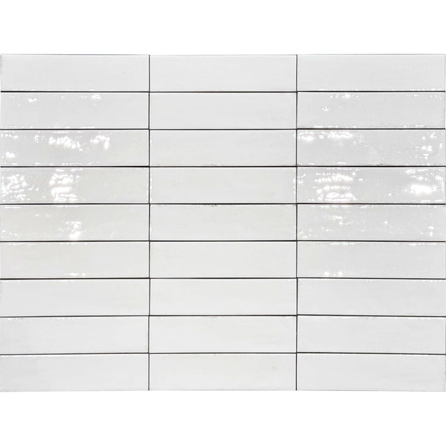 Toulouse 2.0 60x240 Gloss White Sample Sample Tilemall