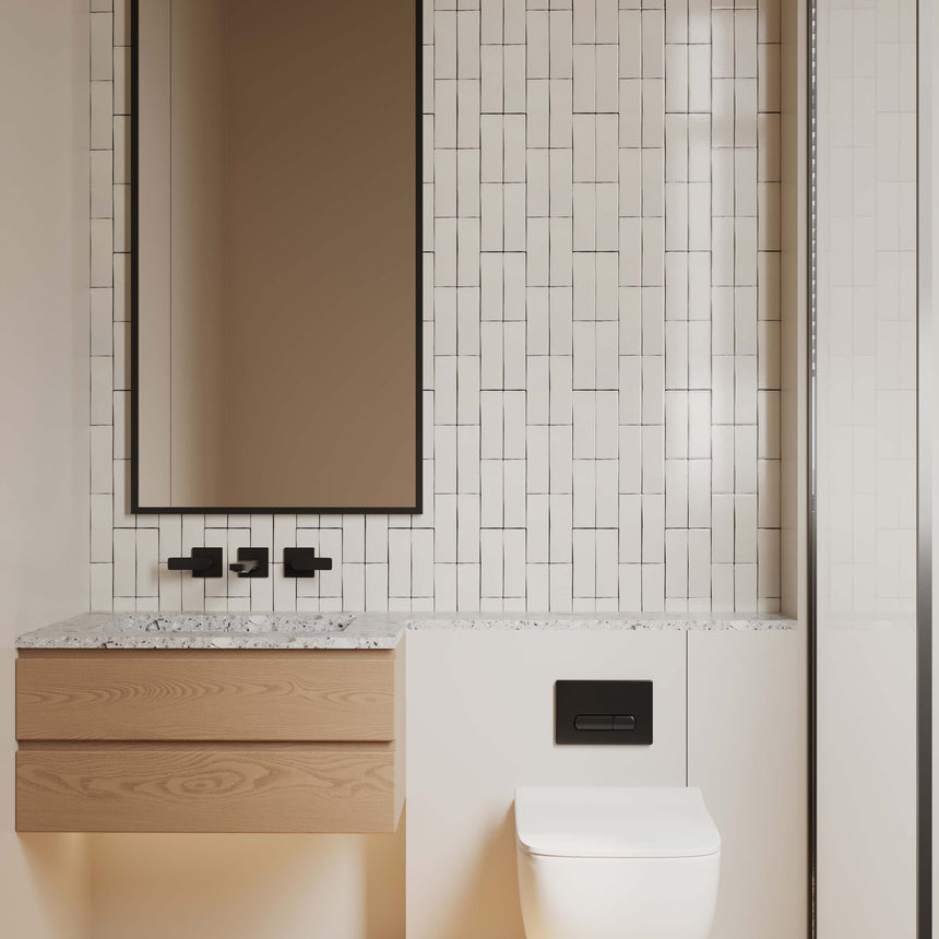 Bondi Bejmat 50x150 Shiny Sand Subway Tilemall