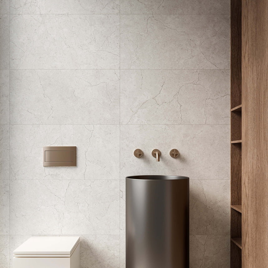 Crema Marfil 600x300 Matt Bianco Marble Look Tiles Tilemall