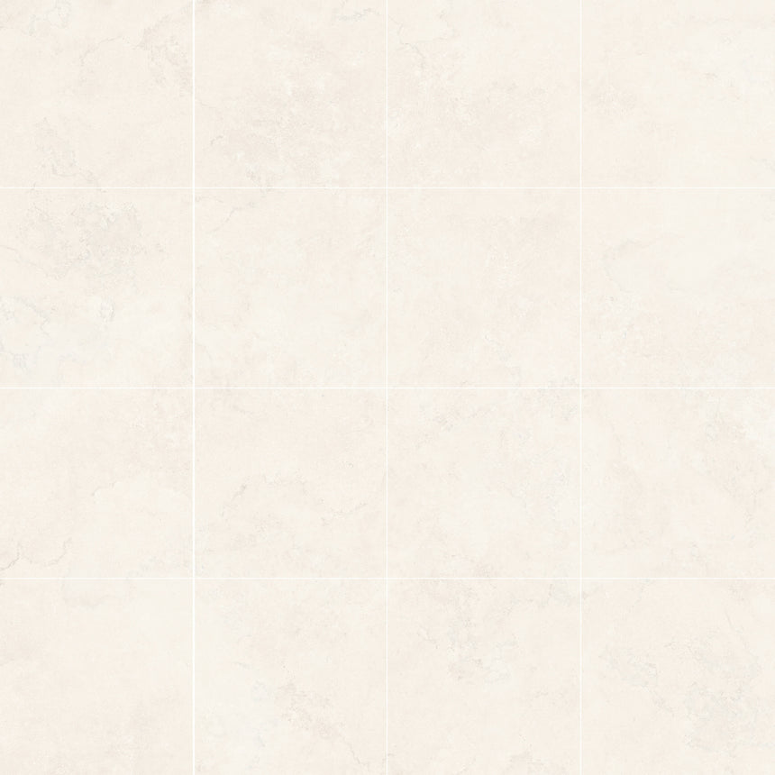 Core 600x600 Matt White Concrete Look Tiles Tilemall
