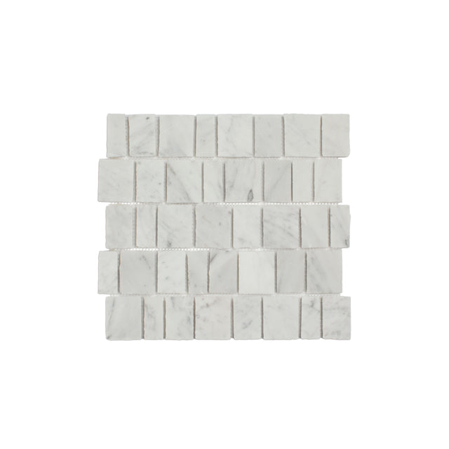 Marble Mosaic Scarpa Varies Honed Carrara