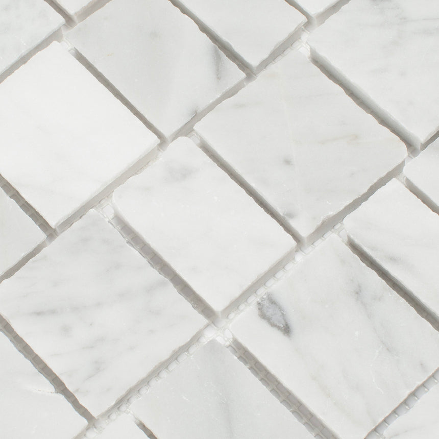 Marble Mosaic Scarpa Varies Honed Carrara