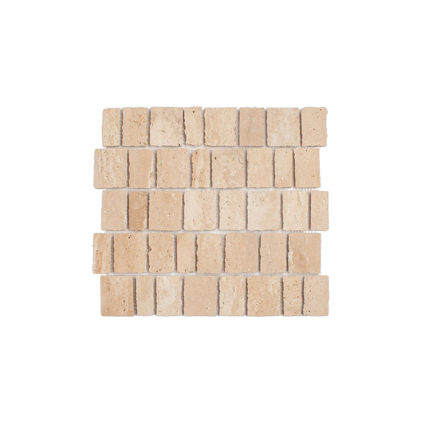 Marble Mosaic Scarpa Varies Honed Travertine