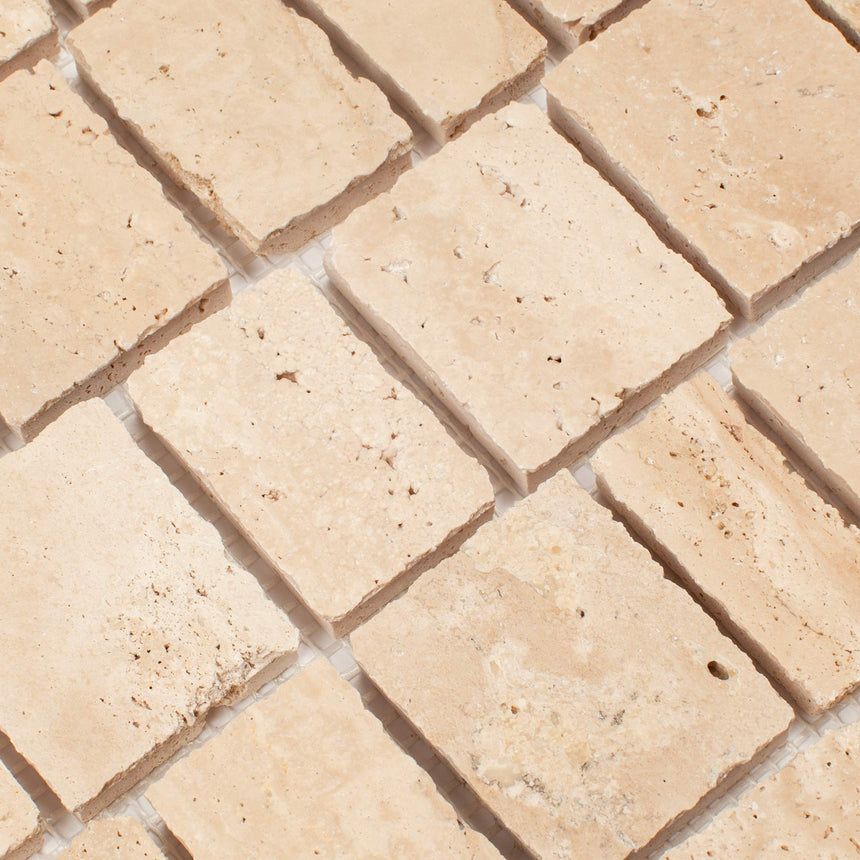 Marble Mosaic Scarpa Varies Honed Travertine
