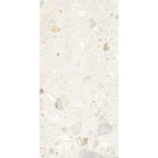 Sassi 1200x600 Matt White Terrazzo Look Rectified