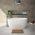 Agena Acylic Freestanding Mini Bath None Overflow 990mm Gloss White