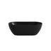 Ellips Slim Acrylic Freestanding bath None Overflow 1530mm Matt Black