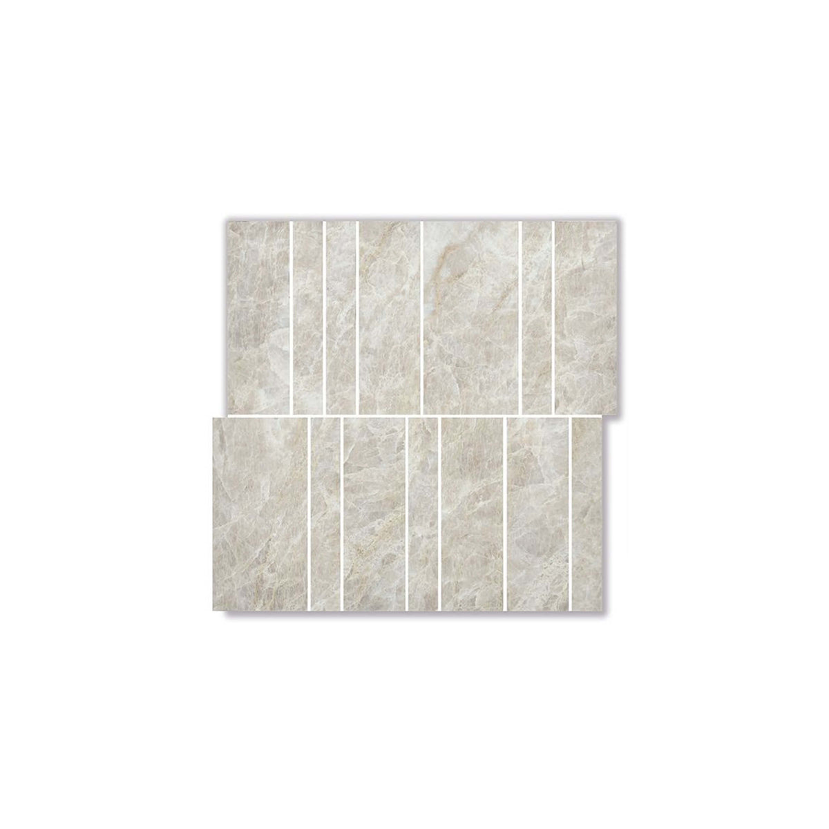 Sample of Euromarmo 300x300 Honed Taj Mahal Stone Look Rectified available from Tilemall