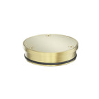 Nero 316L Stainless Round Clear Out 100mm Outlet Brushed Gold