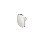 Nero Bianca Cabinet Knob Brushed Nickel