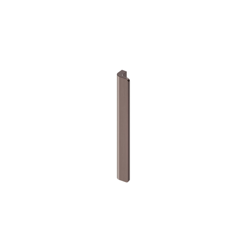 Nero Bianca brushed bronze pull handle 200mm by Tilemall with rectangular profile