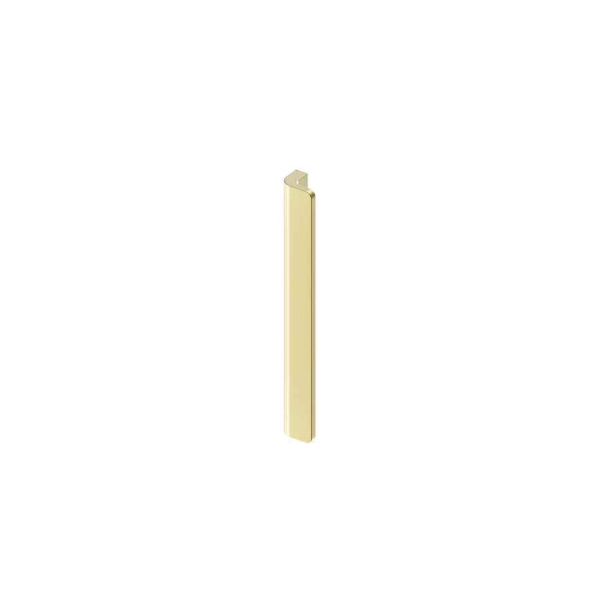 Nero Bianca brushed gold pull handle 200mm by Tilemall with rectangular design