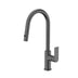 Nero Bianca Pull Out Sink Mixer With Vegie Spray Function Gun Metal