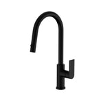 Nero Bianca Pull Out Sink Mixer With Vegie Spray Function Matte Black