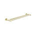 Nero Dolce II Double Towel Rail 600mm Brushed Gold