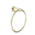 Nero Dolce II Hand Towel Ring Brushed Gold