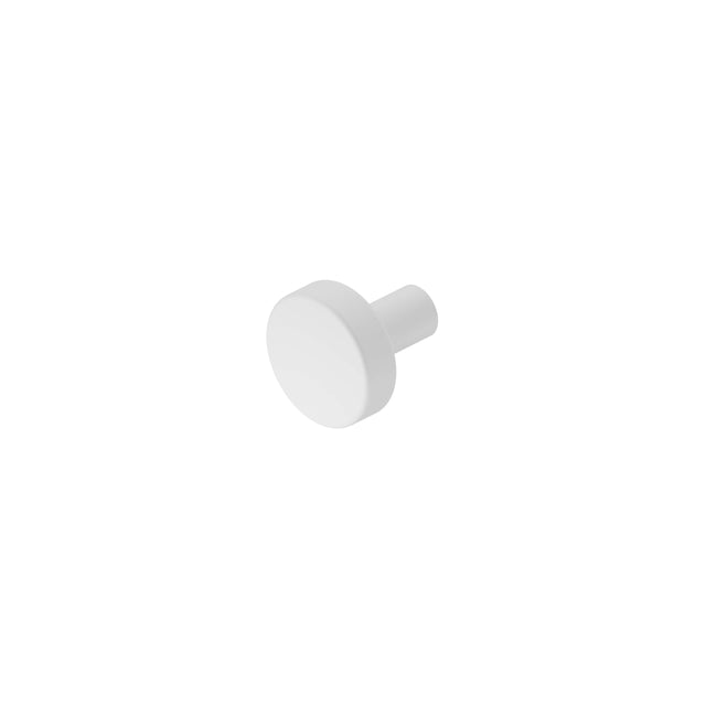 Nero Mecca 26x26mm matte white cabinet knob Ø26mm by Tilemall