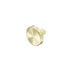 Nero Mecca Cabinet Knob – Ø36 Brushed Gold