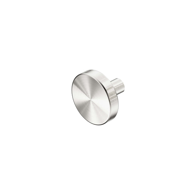 Nero Mecca 26x36mm cabinet knob Ø36 brushed nickel by Tilemall