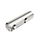 Nero Mecca Care Make Your Own 25mm Grab Rail Double Towel Bracket Left Brushed Nickel