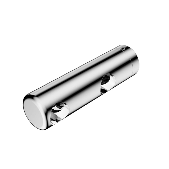 Nero Mecca Care 25mm grab rail double towel bracket left chrome by Tilemall