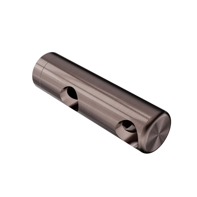 Nero Mecca Care 25mm grab rail double towel bracket right in brushed bronze by Tilemall