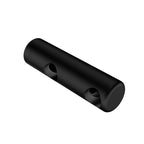 Nero Mecca Care Make Your Own 25mm Grab Rail Double Towel Bracket Right Matte Black
