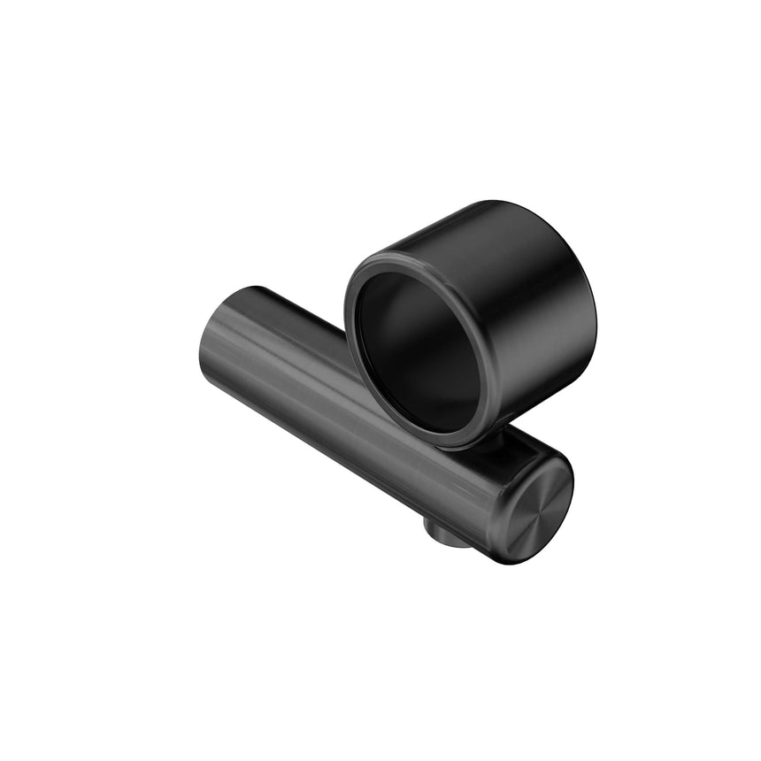Nero Mecca Care 32mm hand rail undermount mid bracket in gun metal by Tilemall