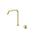 Nero Mecca Hob Bath/Kitchen Mixer Set Edge Spout Brushed Gold