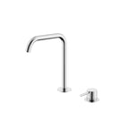 Nero Mecca Hob Bath/Kitchen Mixer Set Edge Spout Chrome