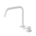 Nero Mecca Hob Bath/Kitchen Mixer Set Edge Spout II Matte White