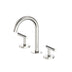 Nero Mecca Lever Basin Set Arc Spout Brushed Nickel