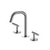 Nero Mecca Lever Basin Set Edge Spout Chrome