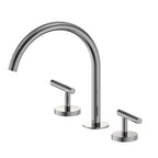 Nero Mecca Lever Bath/Kitchen Set Arc Spout Chrome