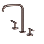 Nero Mecca Lever Bath/Kitchen Set Edge Spout Brushed Bronze