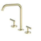 Nero Mecca Lever Bath/Kitchen Set Edge Spout Brushed Gold