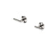 Nero Mecca Lever Wall Top Assembly Brushed Nickel