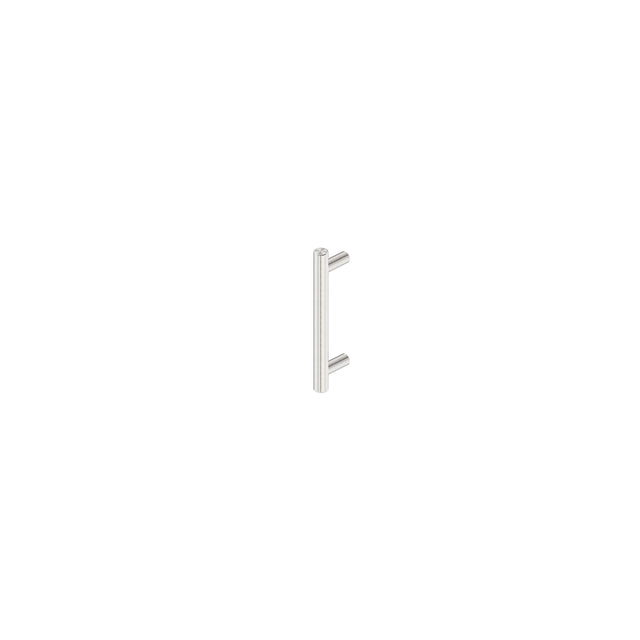 Nero Mecca pull handle 130mm brushed nickel by Tilemall, vertical grip with side mounting points