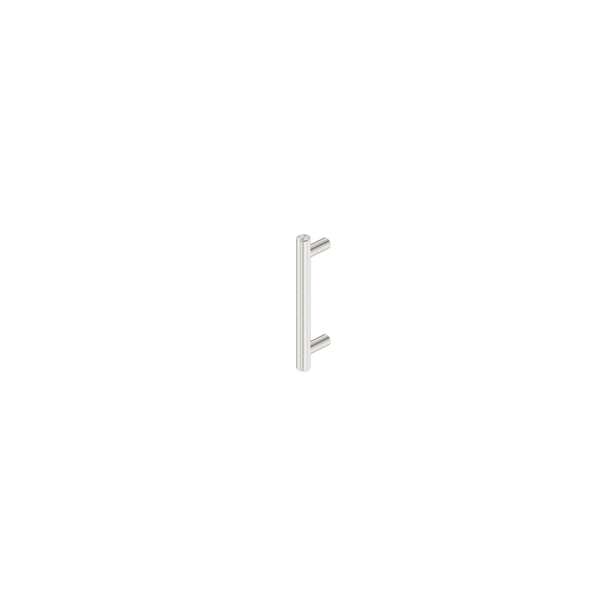 Nero Mecca pull handle 130mm brushed nickel by Tilemall, vertical grip with side mounting points