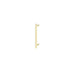 Nero Mecca Pull Handle 200mm Brushed Gold