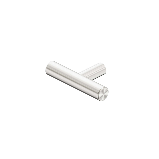 Nero Mecca 34x60mm T-pull handle in brushed nickel finish by Tilemall