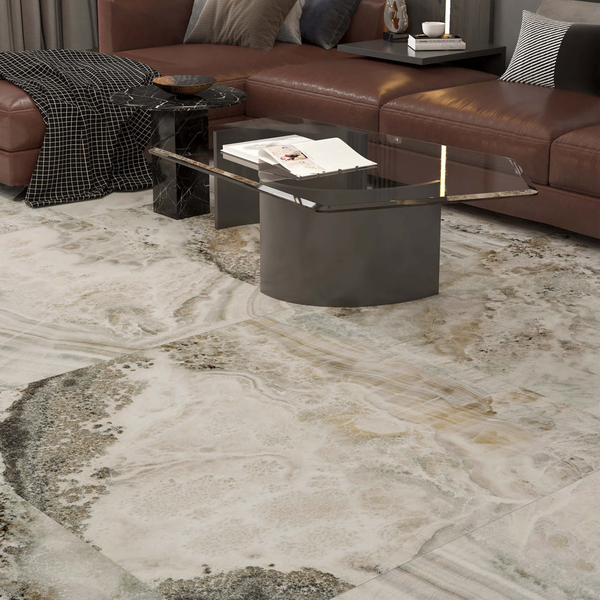 Masterpiece 1200x1200 Matt Cameo Marble Look Rectified