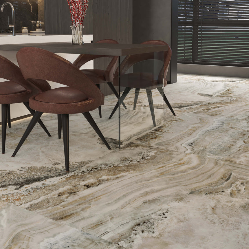 Masterpiece 1200x1200 Matt Cameo Marble Look Rectified
