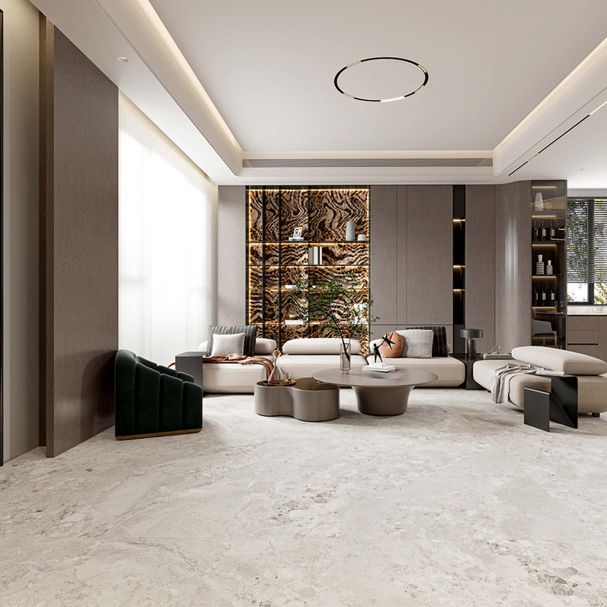 Masterpiece 1200x1200 Matt Cenere Marble Look Rectified