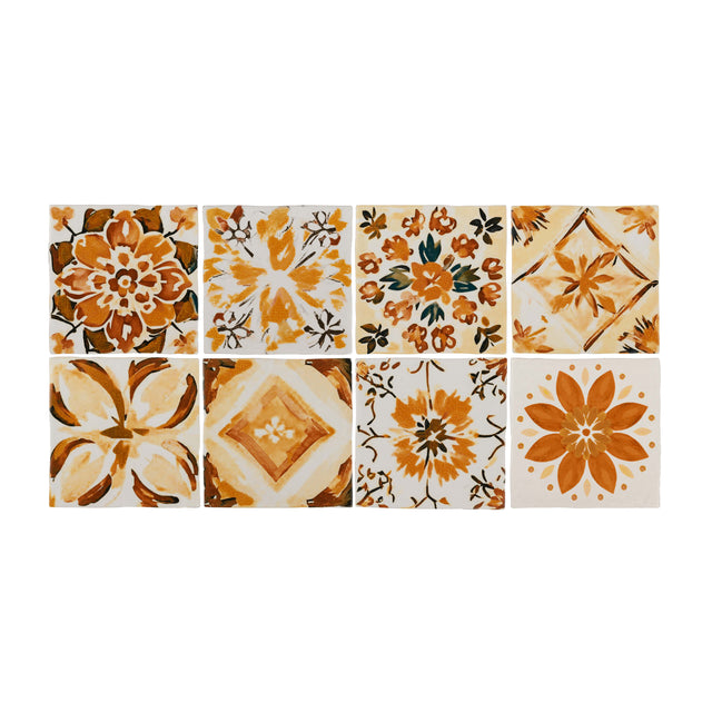 Sevilla Deco 125x125 Matt Honey Subway Pressed