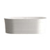 Otti Attica Bondi 1500mm Matte White Bath with Overflow