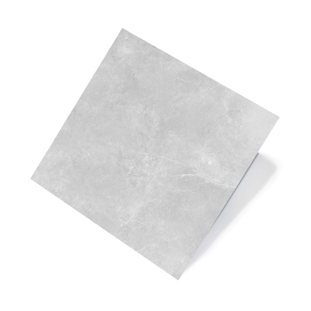 Cassio 2.0 600x600 Matt Light Grey Stone Look Rectified